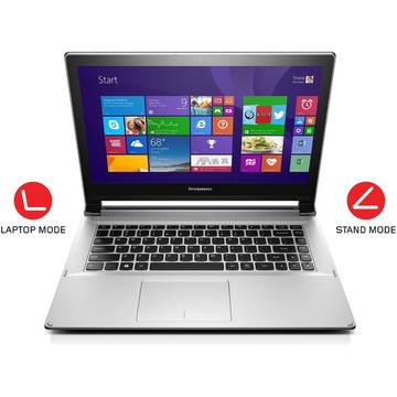 Laptop Renew Lenovo Flex 2 14 Intel Pentium 3558U 1.7GHz 4GB DDR3 500 GB HDD HD 14 inch Multitouch Webcam Windows 8.1