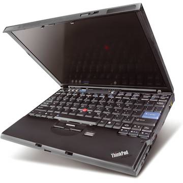 Laptop Refurbished Lenovo ThinkPad X61 Core 2 Duo T7300 2.0GHz 2GB DDR2 60GB HDD Sata 12.1inch