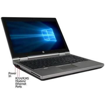 Laptop Refurbished HP EliteBook 2570p i5-3320M 2.6GHz 4GB DDR3 320Gb HDD Sata 12.5inch Webcam
