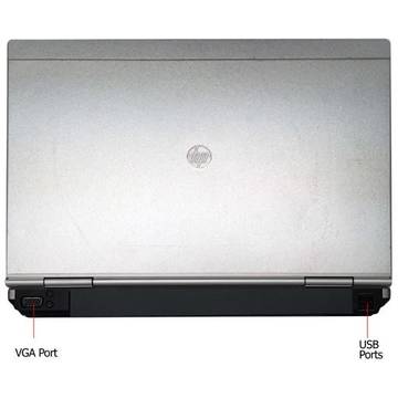Laptop Refurbished HP EliteBook 2570p i5-3320M 2.6GHz 4GB DDR3 128GB SSD 12.5inch Webcam