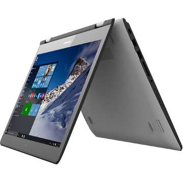 Laptop Renew Lenovo YOGA 500-14ISK i5-6200U 2.30GHz up to 2.80GHz 4GB DDR3 128GB SSD 14 inch HD MultiTouch Bluetooth Webcam Windows 10