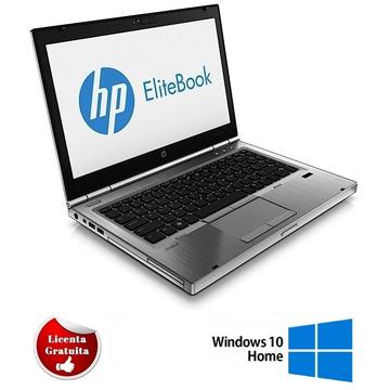 Laptop Refurbished cu Windows HP 8470p i7-3520M 2.90GHz 4GB DDR3 128GB SSD DVD-ROM 14.0inch 1366x768 Webcam Soft Preinstalat Windows 10 Home