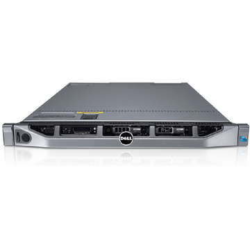Server refurbished Dell Poweredge R610 1U 2 x X5650 2660Mhz 48GB NO HDD 2 x surse