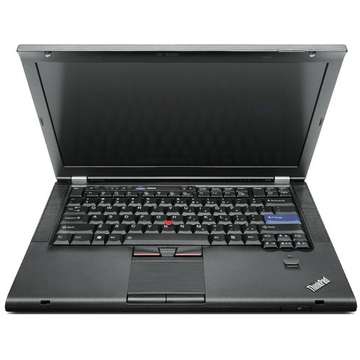 Laptop Refurbished Lenovo ThinkPad T420 Intel Core i5-2520M 2.50GHz up to 3.20GHz 4GB DDR3 320GB HDD 14inch Webcam