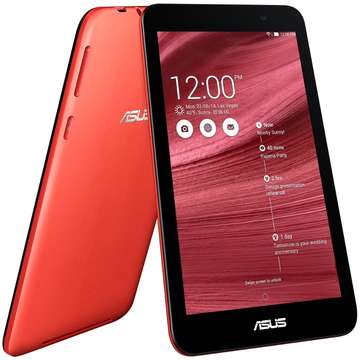 Tableta Second Hand Asus MeMO Pad 7 (ME176CX) IPS 7 inch Intel Atom Z3745 1.86 GHz 1GB RAM  16GB Flash Wi-Fi + BT  Android 4.4 Red