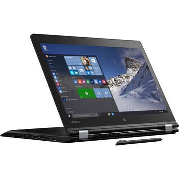 Laptop Refurbished Lenovo Yoga 460 Intel Core i5-6300U 2.40GHz up to 3.00GHz 8GB DDR3 240GB SSD 14inch FHD 1920x1080 Touchscreen Webcam