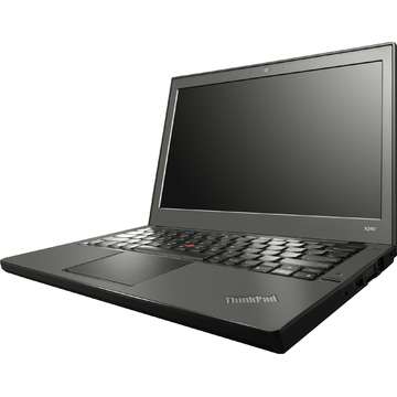 Laptop Refurbished Lenovo X240 Intel Core i7-4600U 2.1GHz up to 3.3GHz 8GB DDR3 SSD 256GB  12.5inch FHD Tastatura Iluminata 2 baterii Webcam Windows 8.1 3G