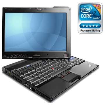 Laptop Refurbished Lenovo X201 Tablet I7-L620 2000Mhz 8GB DDR3 160GBHDD 12.1 inch