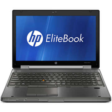 Laptop Refurbished HP Elitebook 8560w i7-2640M 2.8Ghz 16GB DDR3 1TB HDD DVDRW Nvidia Quadro 1000 2GB Dedicat 15.6 inch 1920x1080 FHD Webcam