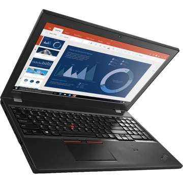 Laptop nou Lenovo ThinkPad T560 Intel Core Skylake i7-6600U 256GB 8GB nVidia Geforce 940MX 2GB Win10Pro WQHD Fingerprint