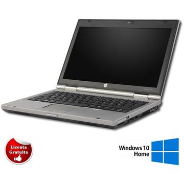 Laptop Refurbished cu Windows HP EliteBook 2560p i5-2540M 2.6GHz 4GB DDR3 128GB SSD Sata Webcam 12.5inch Soft Preinstalat Windows 10 Home