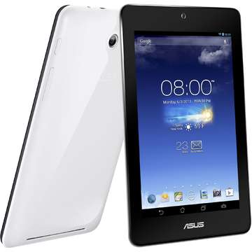 Tableta Second Hand Asus MeMO Pad HD 7 ME173X Quad-Core MT8125 1.20GHz 7inch IPS HD 1Gb DDR3 16Gb Wi-Fi Android JellyBean 4.2 White