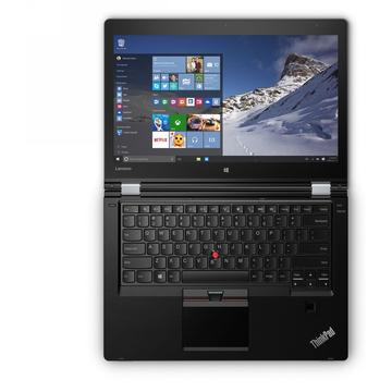 Laptop Refurbished Lenovo Yoga 460 i5-6200U 2.30GHz up to 2.80GHz 8GB DDR3 256GB SSD 14inch FHD IPS (1920 x 1080) Touch Screen Tastatura iluminata Webcam