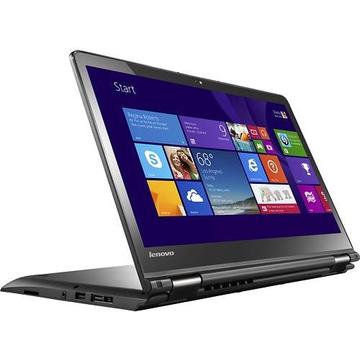 Laptop Refurbished Lenovo Yoga 14 i7-5500U 2.40GHz up to 3.00GHz 8GB DDR3 512GB SSD 14inch FHD IPS (1920 x 1080) Touch Screen Tastatura iluminata Webcam