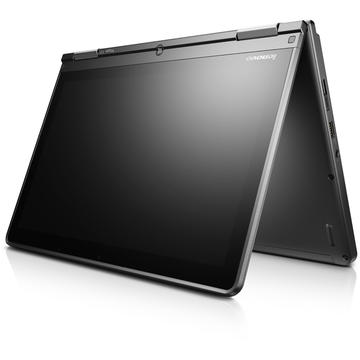 Laptop Refurbished Lenovo Yoga 12 i7-5500U 2.40GHz up to 3.00GHz 8GB DDR3 256GB SSD 12.5inch FHD IPS (1920 x 1080) Touch Screen Tastatura iluminata Webcam