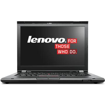 Laptop Refurbished Lenovo T430s i5-3320M 2.60GHz up to 3.30GHz 8GB DDR3 320GB HDD 14.0 inch HD+ DVD-RW Webcam