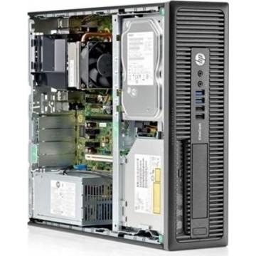 Calculator Refurbished HP EliteDesk 800 G1 Intel Core I5-4570 3.20GHZ 8GB RAM HDD 500GB SATA DVD SFF