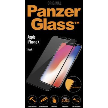 Folie protectie PanzerGlass sticla securizata PREMIUM iPhone X
