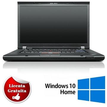 Laptop Refurbished cu Windows Lenovo Thinkpad T520 i5-2520M 2.5GHz 4GB DDR3 320GB HDD Sata RW NVS 4200M 1GB 15.6 inch 1600 x 900 Webcam Soft Preinstalat Windows 10 Home
