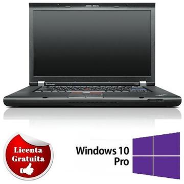 Laptop Refurbished cu Windows Lenovo Thinkpad T520 i5-2520M 2.5GHz 4GB DDR3 320GB HDD Sata RW NVS 4200M 1GB 15.6 inch 1600 x 900 Webcam Soft Preinstalat Windows 10 Professional