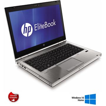 Laptop Refurbished cu Windows HP EliteBook 8460p i5-2520M 2.5Ghz up to 3.2GHz 4GB DDR3 320GB HDD DVD-RW Webcam 14 Inch 1366x768 Soft Preinstalat Windows 10 Home