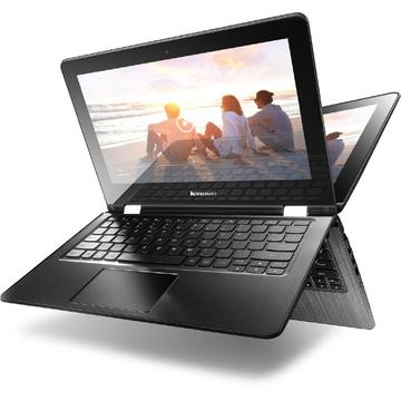Laptop Refurbished Lenovo Yoga 300 Intel Celeron N2840 2.16GHz 2GB DDR3 32GB SSD 11.6 inch Touchscreen