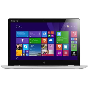 Laptop Refurbished Lenovo Yoga 500-14IHW Intel Core i3-4005U 1.70GHz 4GB DDR3 1TB HDD Nvidia GeForce 920M 14 inch FHD 1920x1080 Touchscreen