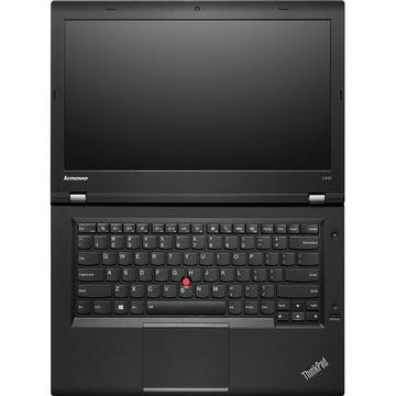 Laptop Refurbished Lenovo ThinkPad L440 i5-4300M 2.60GHz 8GB DDR3 128GB SSD DVD-RW 14 inch HD+ 1600x900 Webcam