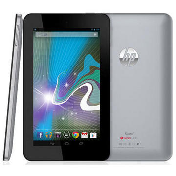 Tableta Second Hand HP Slate 7 2800 7inch Dual Core 1.6GHz 1GB Ram 8GB Wi-Fi Silver Beats by DRE