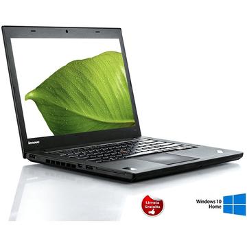 Laptop Refurbished cu Windows Lenovo ThinkPad T440 I5-4300U 1.9GHz up to 2.9GHz 8GB DDR3 240GB SSD 14inch Webcam Soft Preinstalat Windows 10 Home