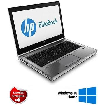 Laptop Refurbished cu Windows HP EliteBook 8470p I5-3320M 2.6GHz up to 3.3GHz 4GB DDR3 240GB SSD DVD-RW 14.0 inch Webcam Soft Preinstalat Windows 10 Home