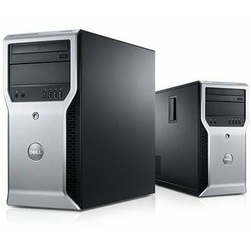 WorkStation Refurbished Dell T1600 XEON E3-1225 3.10GHz 8GB DDR3 250GB HDD + 240GB SSD DVD-ROM TOWER