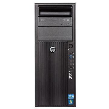 WorkStation Refurbished HP Z420 Workstation Intel QUAD Core Xeon E5-1620 3.60Ghz, 16GB DDR3 ECC, 1TB HDD, nVidia Quadro K2000, DVDRW, GARANTIE 3 ANI