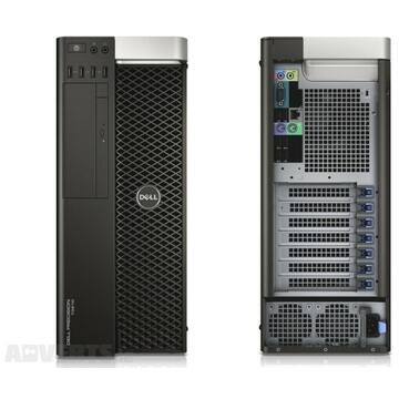 WorkStation Refurbished Dell Precision T5600, 2 x Intel OCTA Core Xeon E5-2650 2.0GHz, 32GB DDR3 ECC, 2TB HDD, nVidia Quadro K2000, DVDRW, GARANTIE 3 ANI