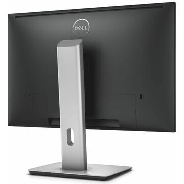 Monitor Refurbished Dell Monitor LED UltraSharp U2515H 25 inch 8ms black