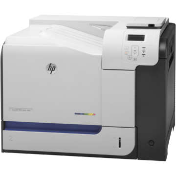 Imprimanta second hand HP 500 M551DN, Laser Color, USB, Retea, Duplex, 33 ppm, 1200 x 1200 dpi,  cablu alimentare
