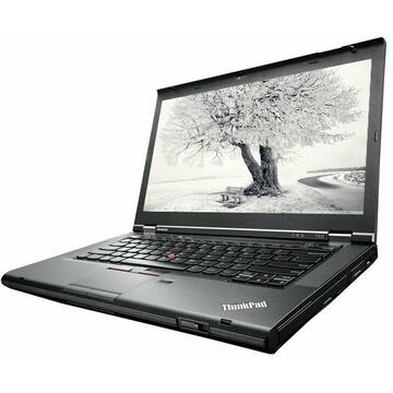 Laptop Remanufacturat Lenovo ThinkPad T430, i5-3320M, 8GB DDR3, 256GB SSD, DVD Soft Preinstalat Windows 10 Professional