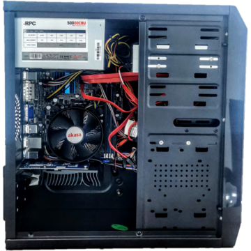 ABD Sistem PC RedGames, Intel Core i5-3470s, 8GB DDR3, 500GB HDD + 120GB SSD, DVD-RW, GT710 2GB,  Mouse si Tastatura Cadou