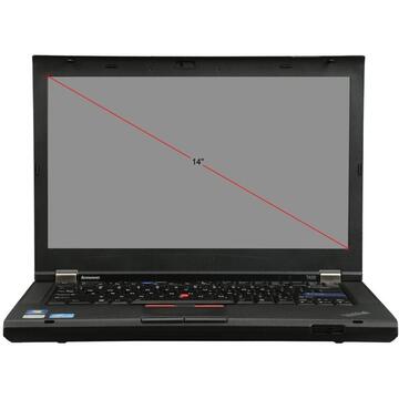 Laptop Refurbished Lenovo ThinkPad T420 Intel Core i7-2640M 2.8GHz up to 3.5GHz 4GB DDR3 128GB SSD 14inch Webcam