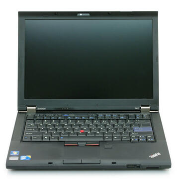 Laptop Refurbished Lenovo ThinkPad T410 Intel Core i7-620M 2.66GHz up to 3.33GHz 4GB DDR3 250GB Sata nVidia NVS 3100M 256MB DVD-RW 14.1inch Webcam Baterie noua