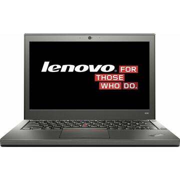 Laptop Refurbished Lenovo ThinkPad x240 i5-4300U 1.90GHz up to 2.90GHz 4GB DDR3 128Gb SSD 12.5inch 1366x768 Webcam