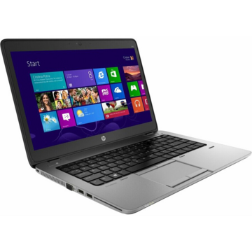 Laptop Refurbished HP EliteBook 840 G2 Intel Core i5-5200U 2.20GHz up to 2.70GHz 8GB DDR3 128GB SSD HD 14Inch Webcam