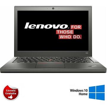 Laptop Refurbished cu Windows Lenovo ThinkPad X240 Core i3-4010U 1.7 GHz 4GB DDR3 128GB SSD 12.5 inch Bluetooth Webcam SOFT PREINSTALAT WINDOWS 10 HOME