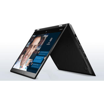 Laptop Refurbished Lenovo ThinkPad X1 Yoga Intel Core i5-6300U 2.40GHz up to 3.00GHz 8GB LPDDR3 180GB SSD M.2 Sata 14inch FHD Pen Drive Touchscreen Windows 10 Professional