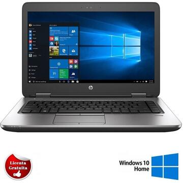 Laptop Refurbished cu Windows HP ProBook 640 G2 Intel Core i5-6200U 2.30GHz up to 3.80GHz 8GB DDR4 128GB SSD M2 Sata 14Inch HD DVD Webcam SOFT PREINSTALAT WINDOWS 10 HOME