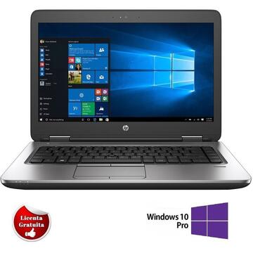 Laptop Refurbished cu Windows HP ProBook 640 G2 Intel Core i5-6200U 2.30GHz up to 3.80GHz 8GB DDR4 128GB SSD M2 Sata 14Inch HD DVD Webcam SOFT PREINSTALAT WINDOWS 10 PRO