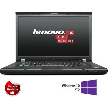 Laptop Refurbished cu Windows Lenovo ThinkPad T530 I5-3320M 2.6GHz up to 3.3 GHz 8GB DDR3 500GB HDD, DVD 15.6 inch Webcam Soft Preinstalat Windows 10 PRO