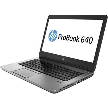 Laptop Refurbished cu Windows HP ProBook 640 G1 Intel Core i5-4210M 2.6GHz up to 3.2GHz 4GB DDR3 128GB SSD Webcam 14 Inch SOFT PREINSTALAT WINDOWS PRO