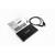 GEMBIRD RACK USB 3.0 2.5'' enclosure, brushed aluminum, black