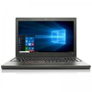 Laptop Refurbished Lenovo ThinkPad T550 Intel Core i5-5200U 2.20GHz up to 2.70GHz 8GB DDR3 240GB SSD 15.6Inch HD Webcam